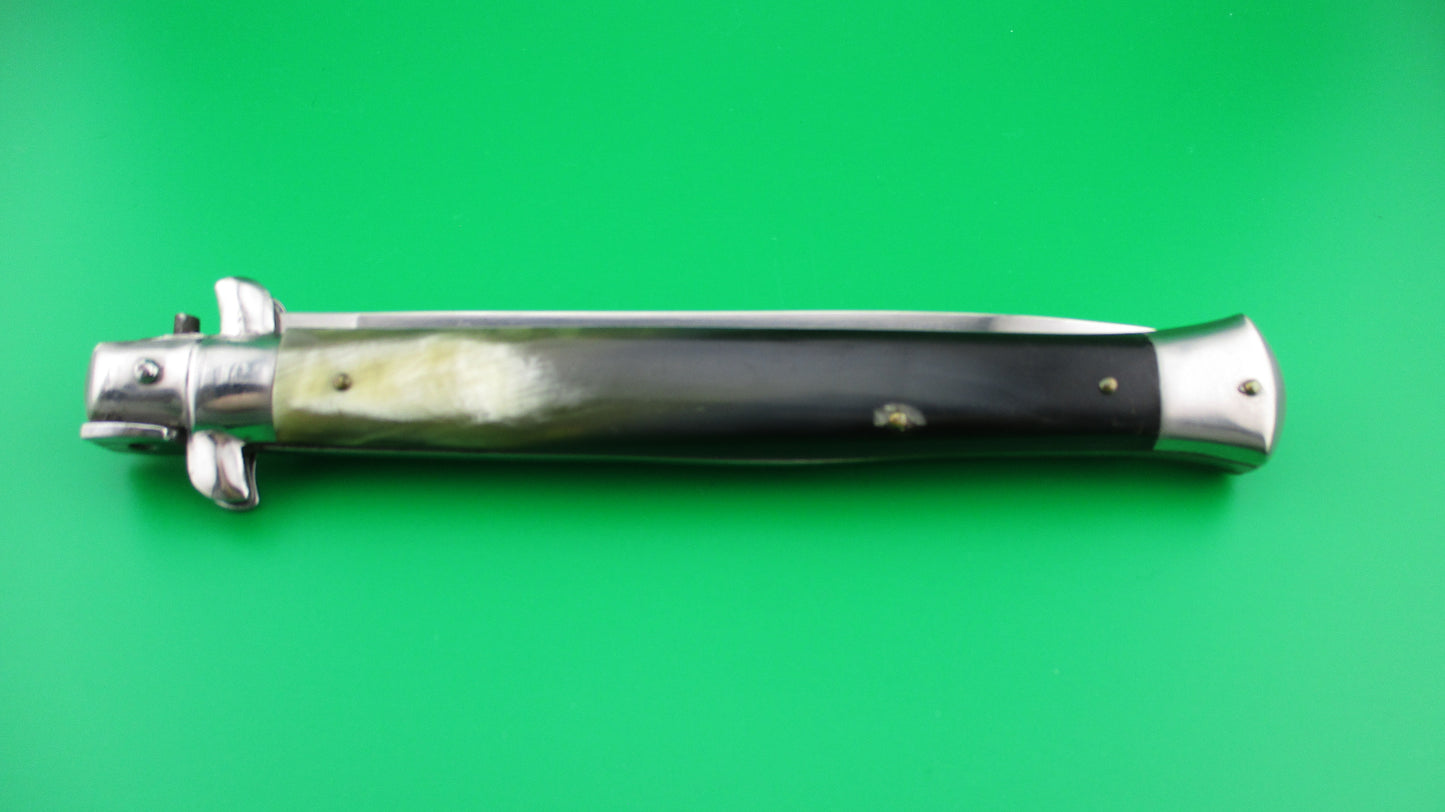 INOX 33cm Italian Stiletto swivel bolster automatic knife