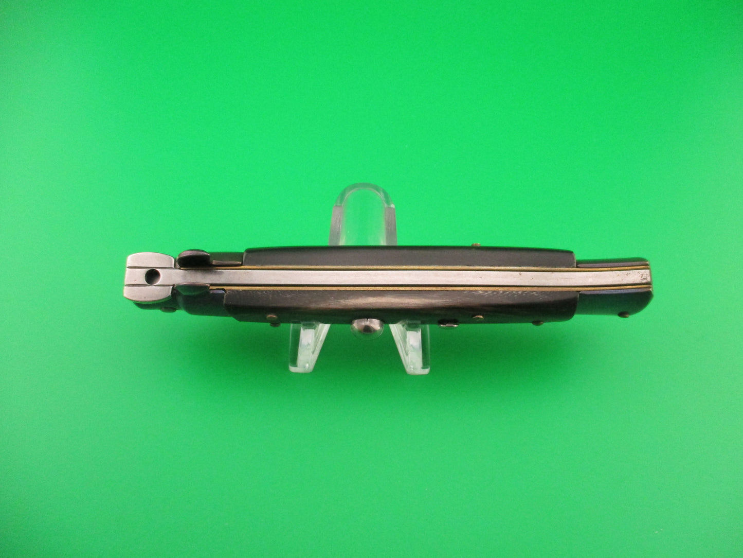 FRANK B ITALY 22cm Italian Stiletto Blued bolsters Bayonet automatic knife