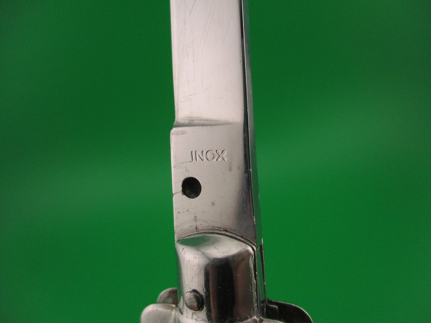 INOX 20cm Italian BOBC 1960s Wasp body Sparrow wing horn Vintage automatic knife