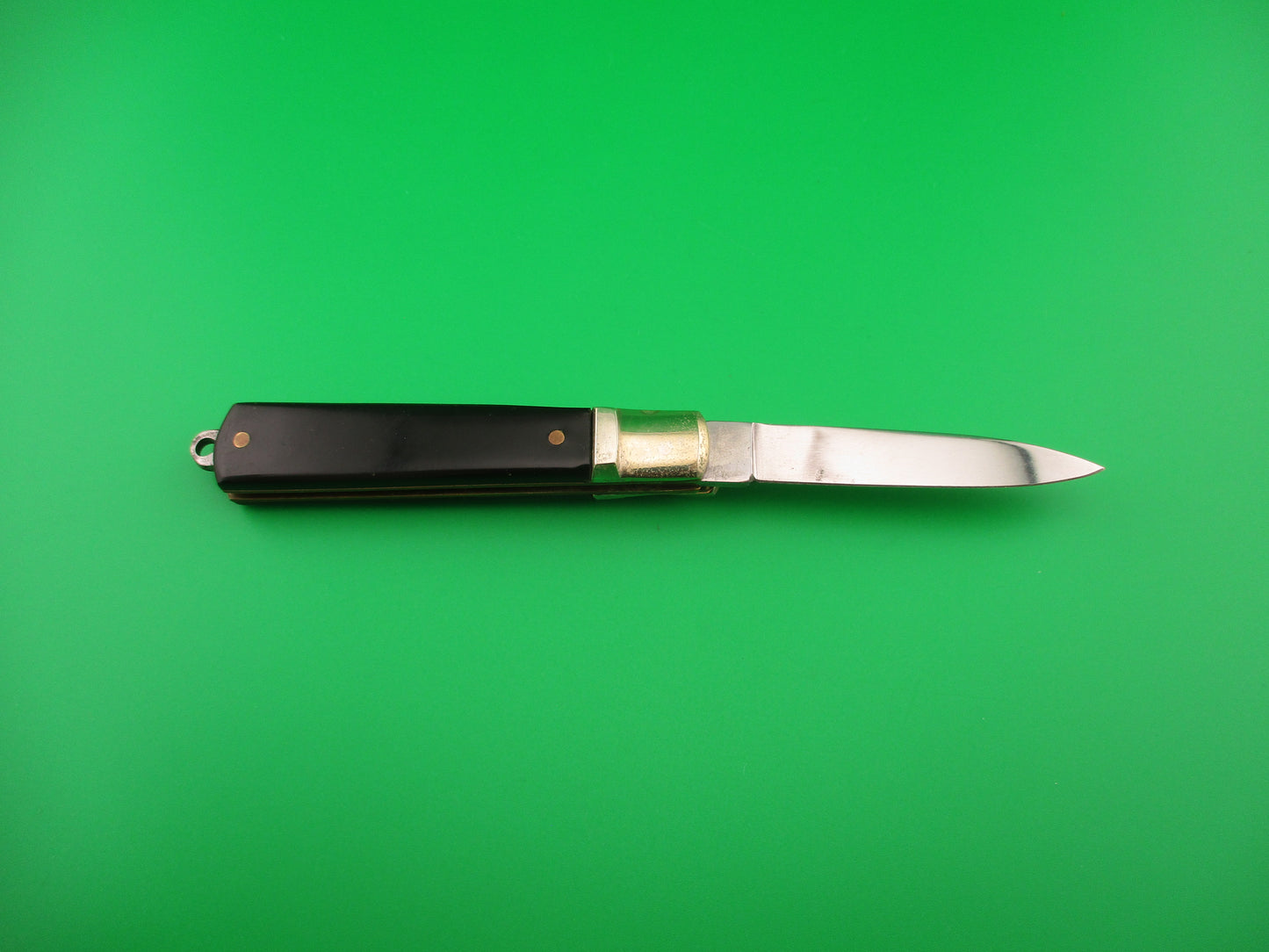 IHER INOX SPAIN 15cm Spanish Lever Vintage black automatic knife