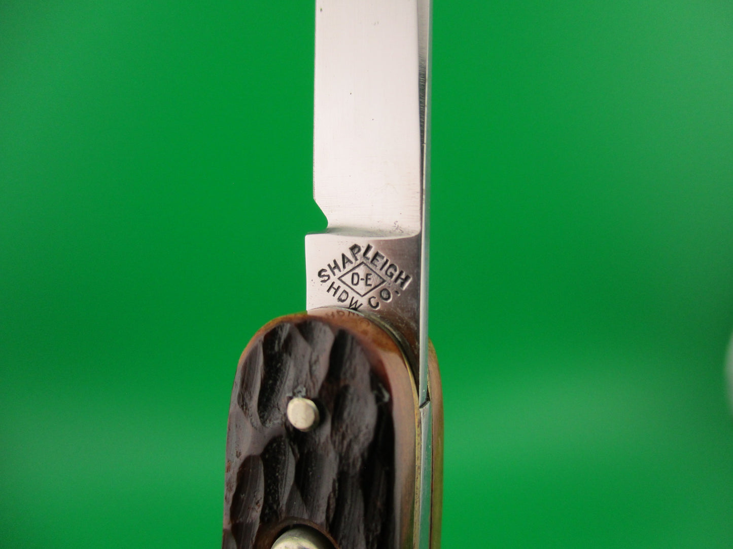 Shapleigh Customized Jigged bone Vintage Letter Opener switchblade knife