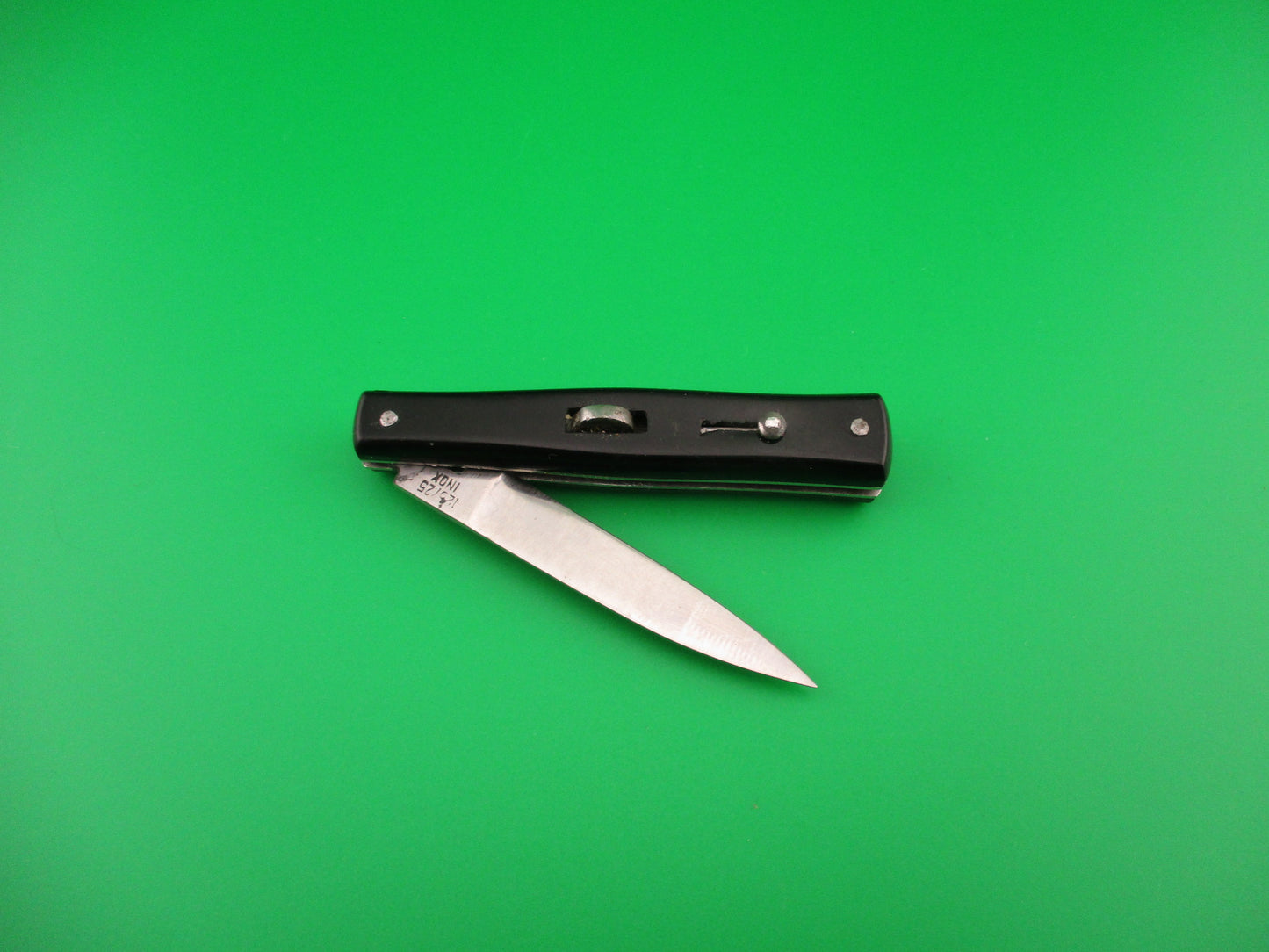 125725 INOX 14cm Spanish black vintage automatic knife