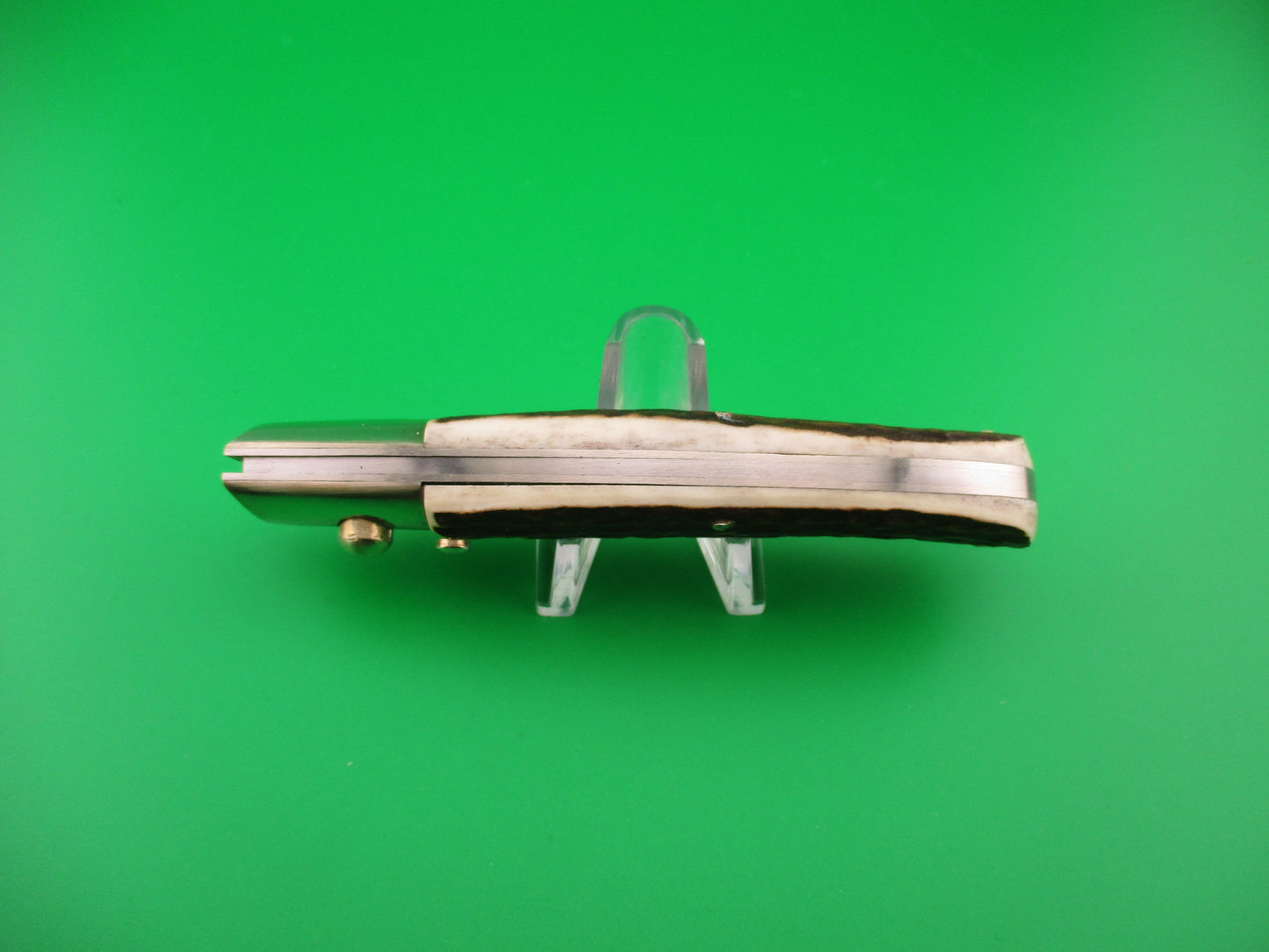 AGA CAMPOLIN MANIAGO ITALY 21cm Italian Pattada Stag automatic knife NIB