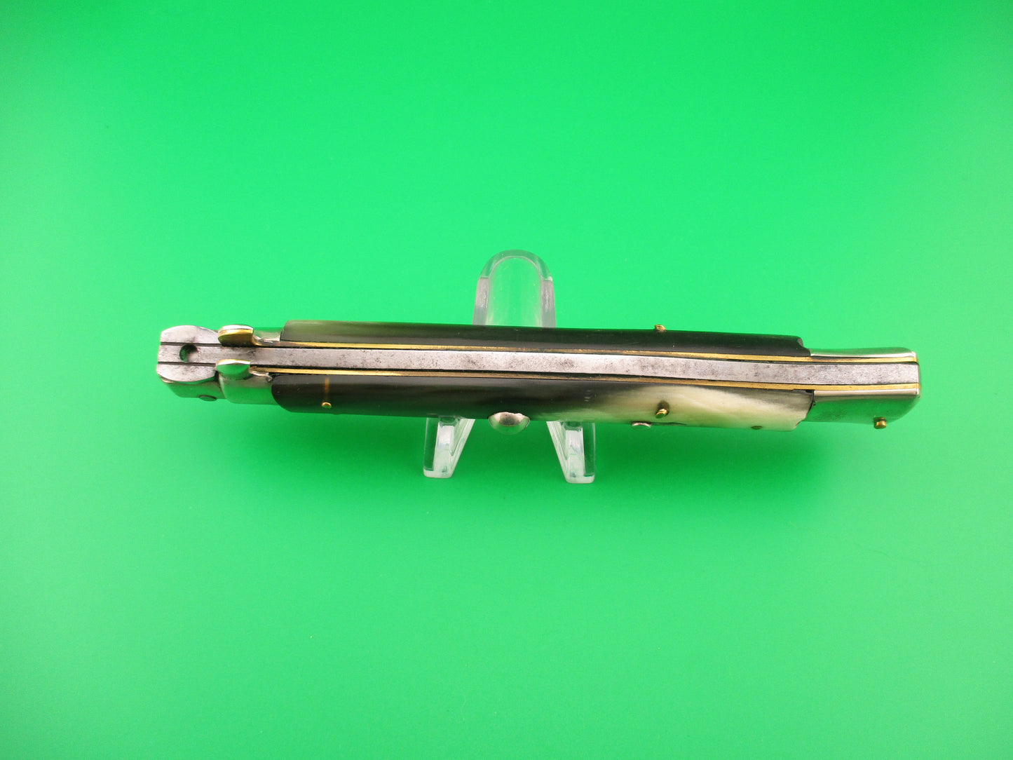 IMPORT INOX Lizard 28cm Italian TARRY LEVIGNE Vintage Transitional switchblade knife