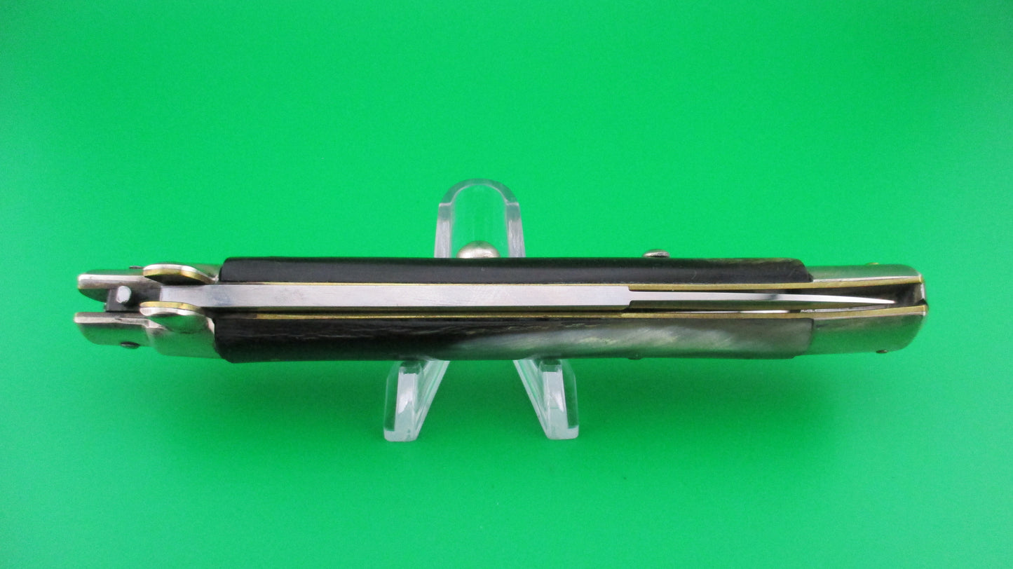INOX 28cm Italian Picklock 1950s vintage bayonet blade automatic knife