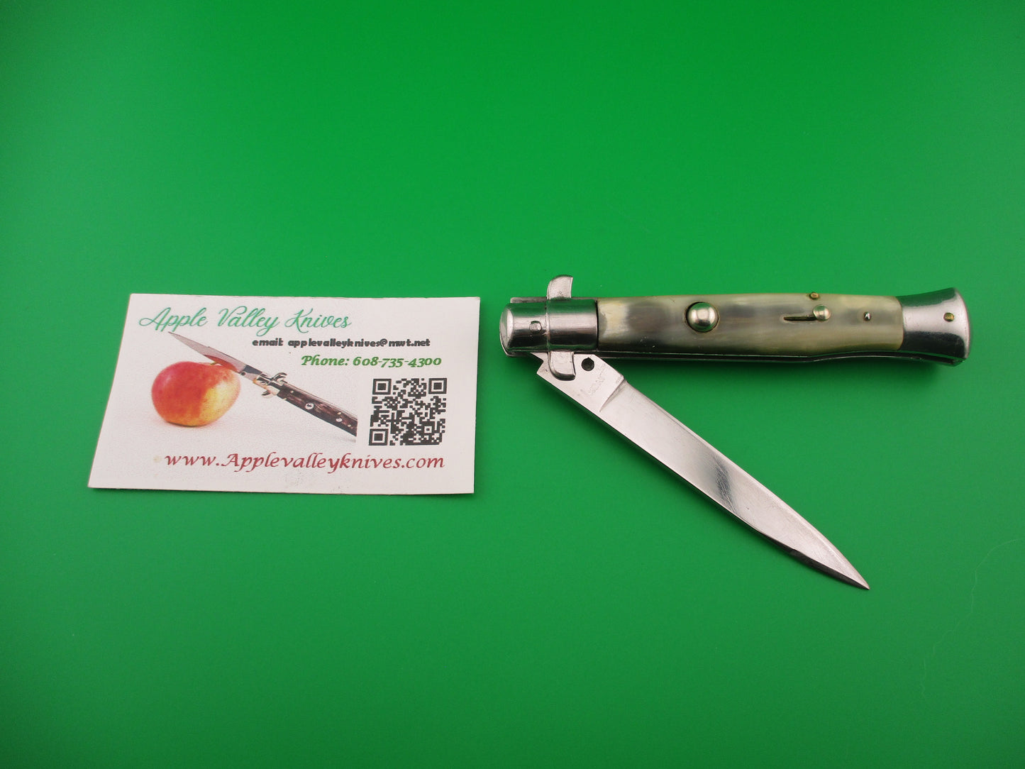 BOBC 20cm Italian Stiletto Sparrow Wing Wasp Body Vintage automatic knife