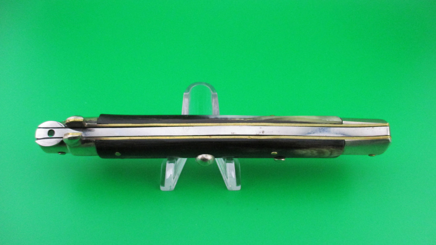 INOX 28cm Italian Picklock 1950s vintage bayonet blade automatic knife