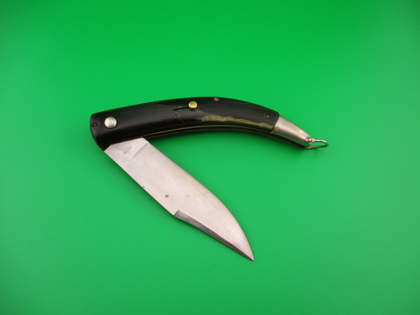 INOX 22cm Italian Vintage 1960s CATALANA curved automatic knife