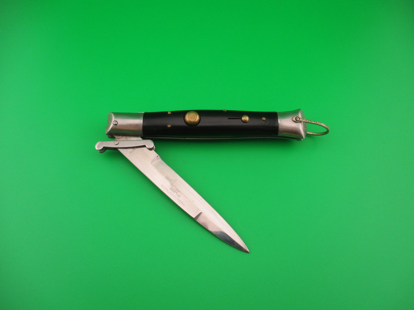 Rizzuto Estileto Milano 22cm Japanese vintage swing guard 9 inch automatic knife
