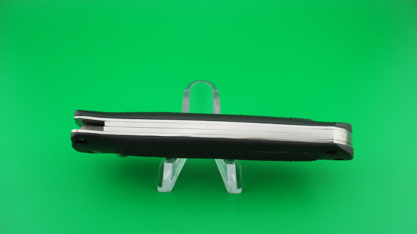 Linder 420 Rostfrei 20cm German Hidden release DA automatic knife #306519