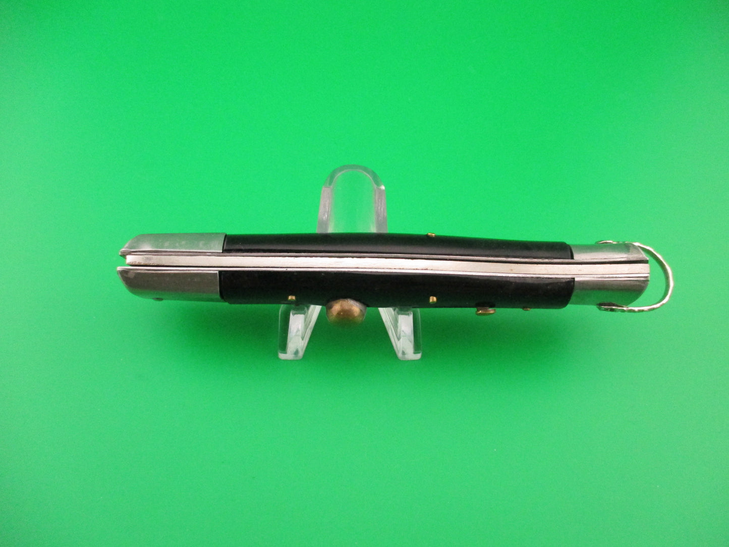 RIZZUTO ESTILETO MILANO 22cm Japanese vintage swing guard Mustache flat bolster switchblade