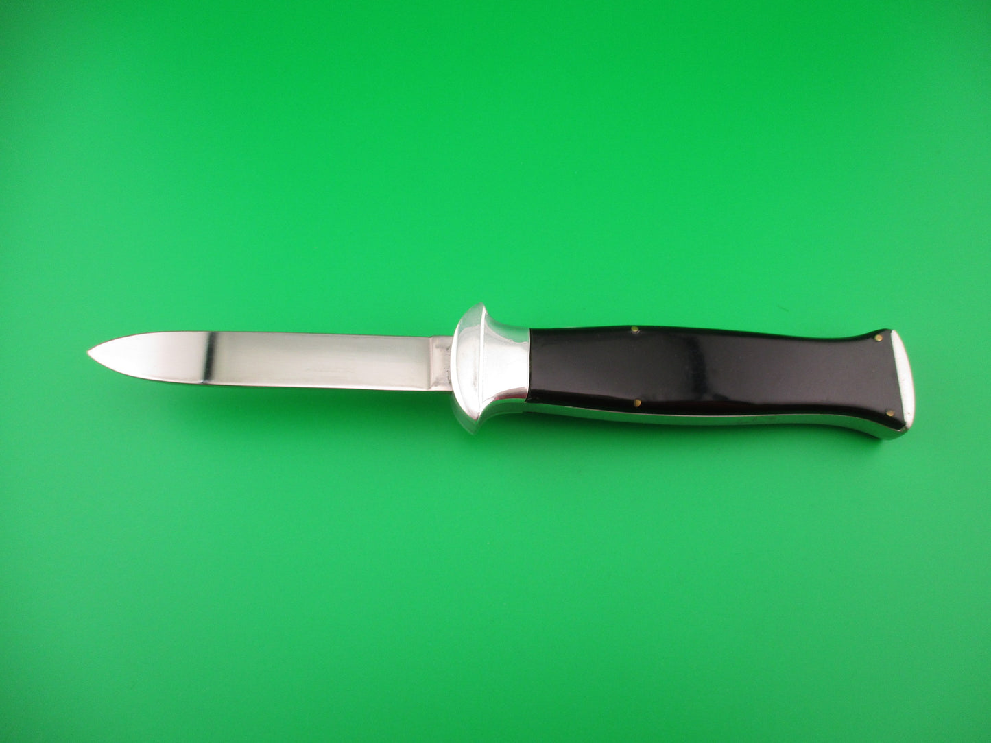Hubertus SOLINGEN 21cm German OTF DA Black Aluminum West Germany automatic