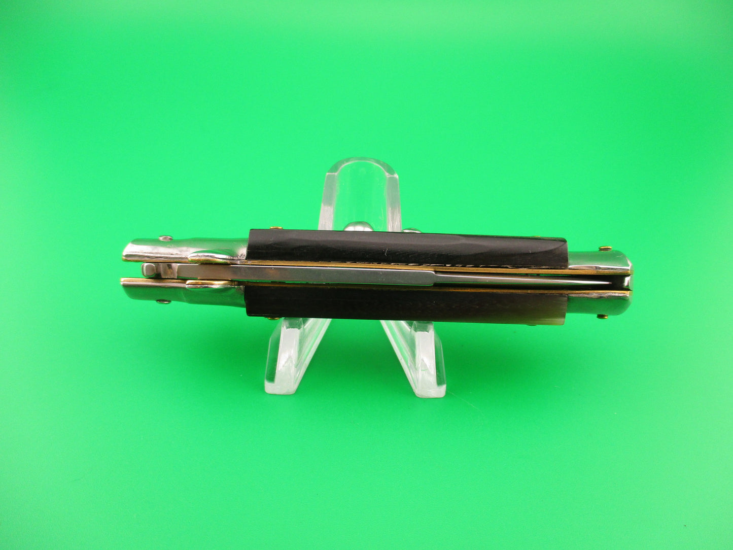 MANIAGO ITALY 18cm Italian Picklock Horn Stiletto automatic knife