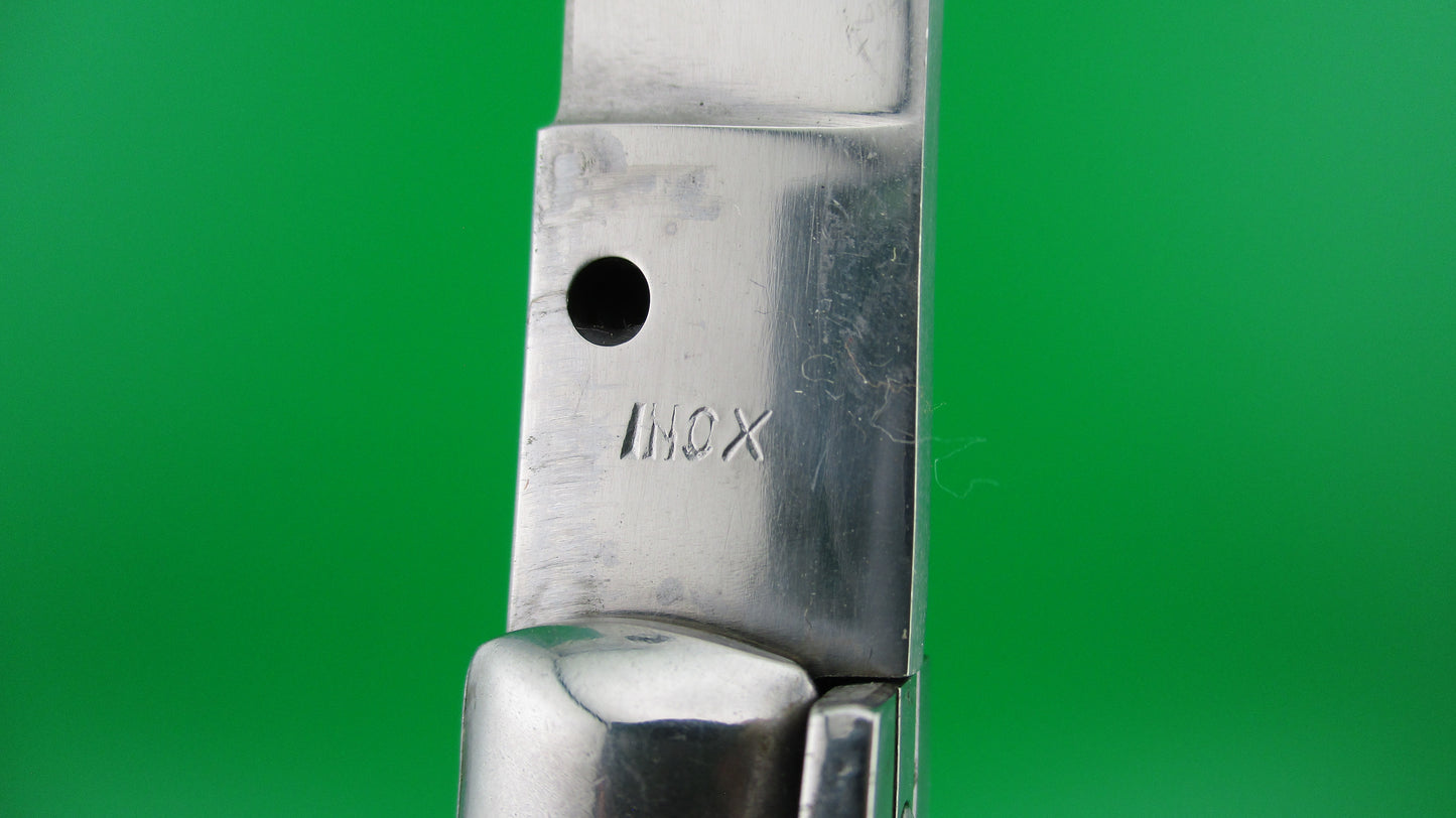 INOX 33cm Italian Stiletto swivel bolster automatic knife