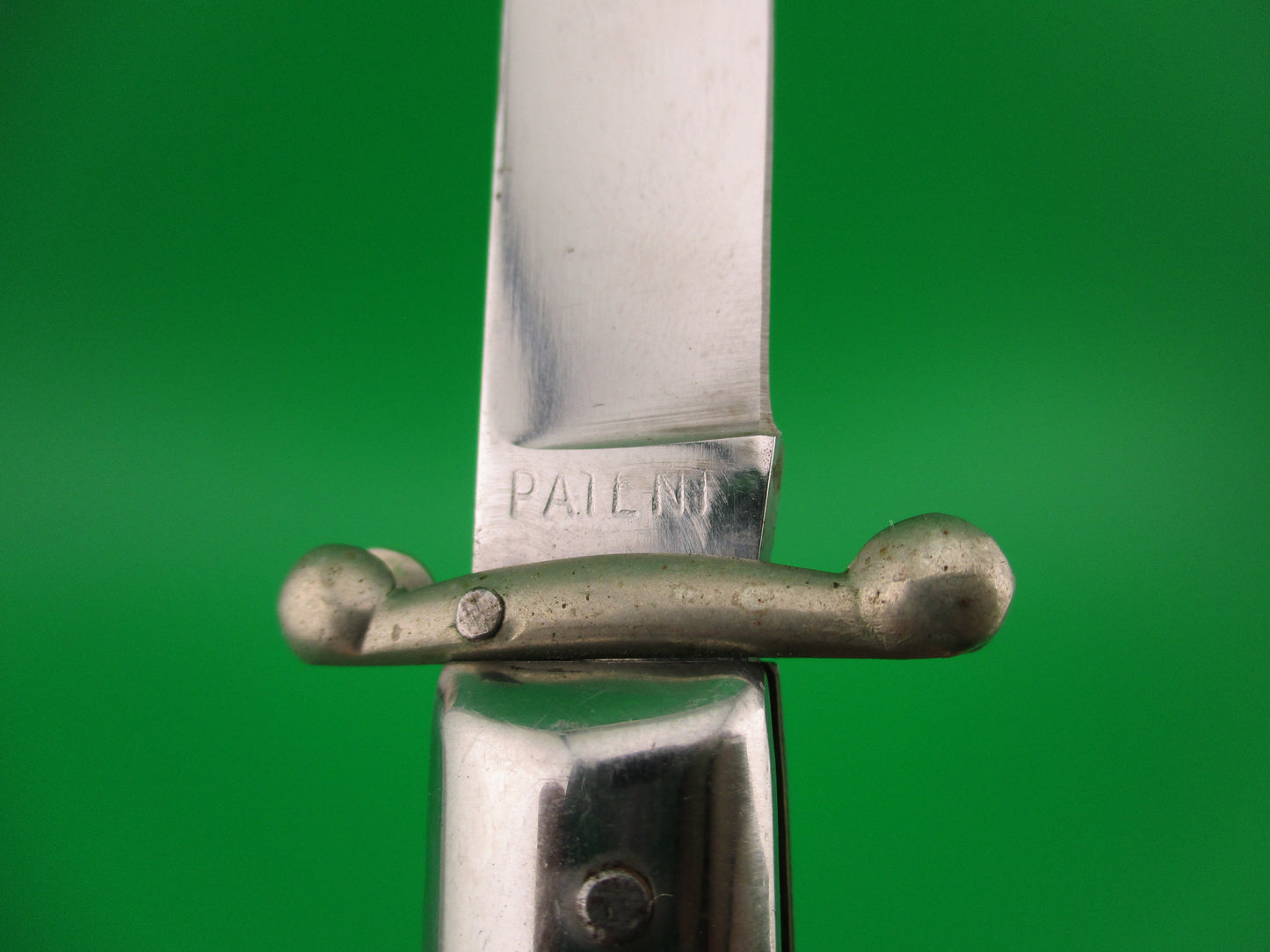 ROSTFREI (slant) 19cm Italian Swing guard Stag vintage lockback automatic knife
