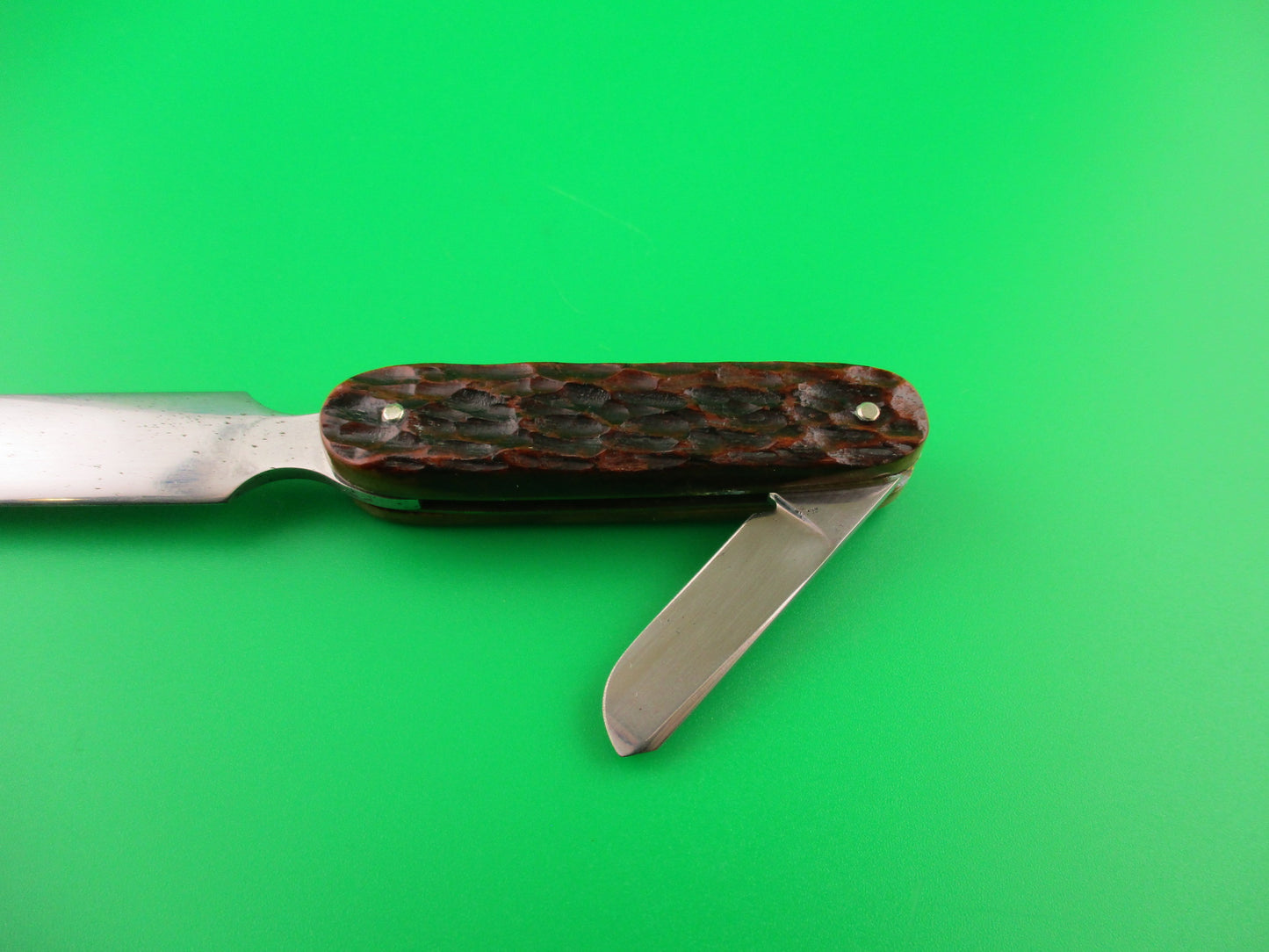 Shapleigh Customized Jigged bone Vintage Letter Opener switchblade knife