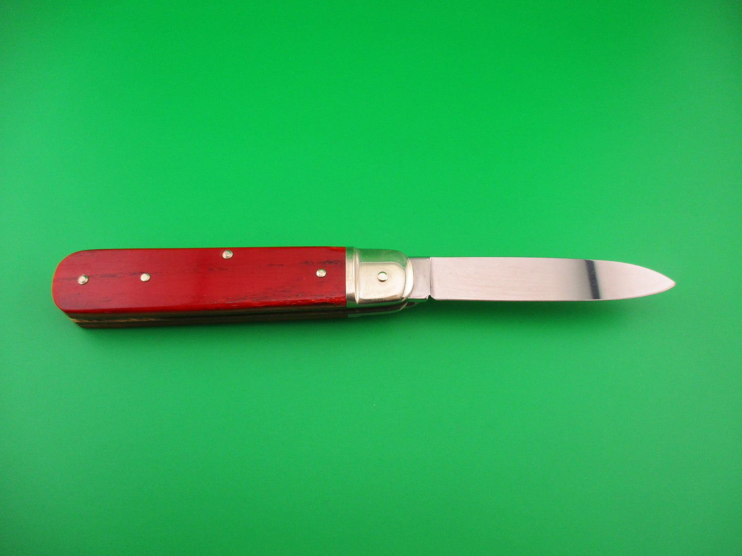 z BOKER TREE BRAND CLASSIC 712 11cm German Lever automatic knife Red bone