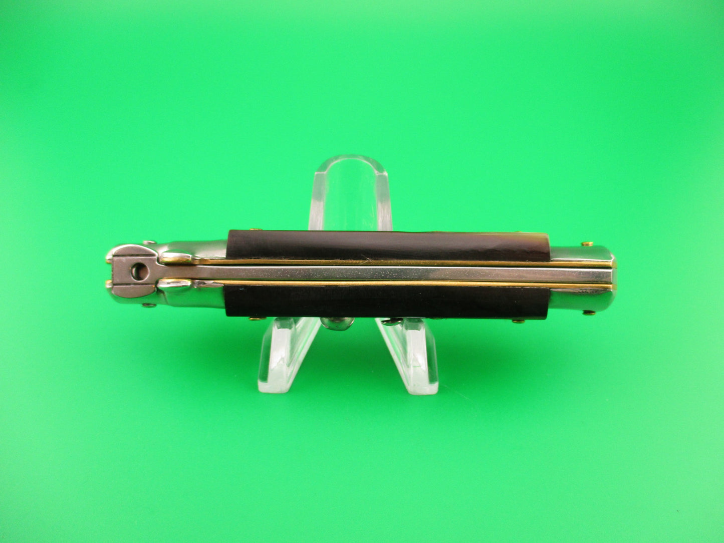 MANIAGO ITALY 18cm Italian Picklock Horn Stiletto automatic knife