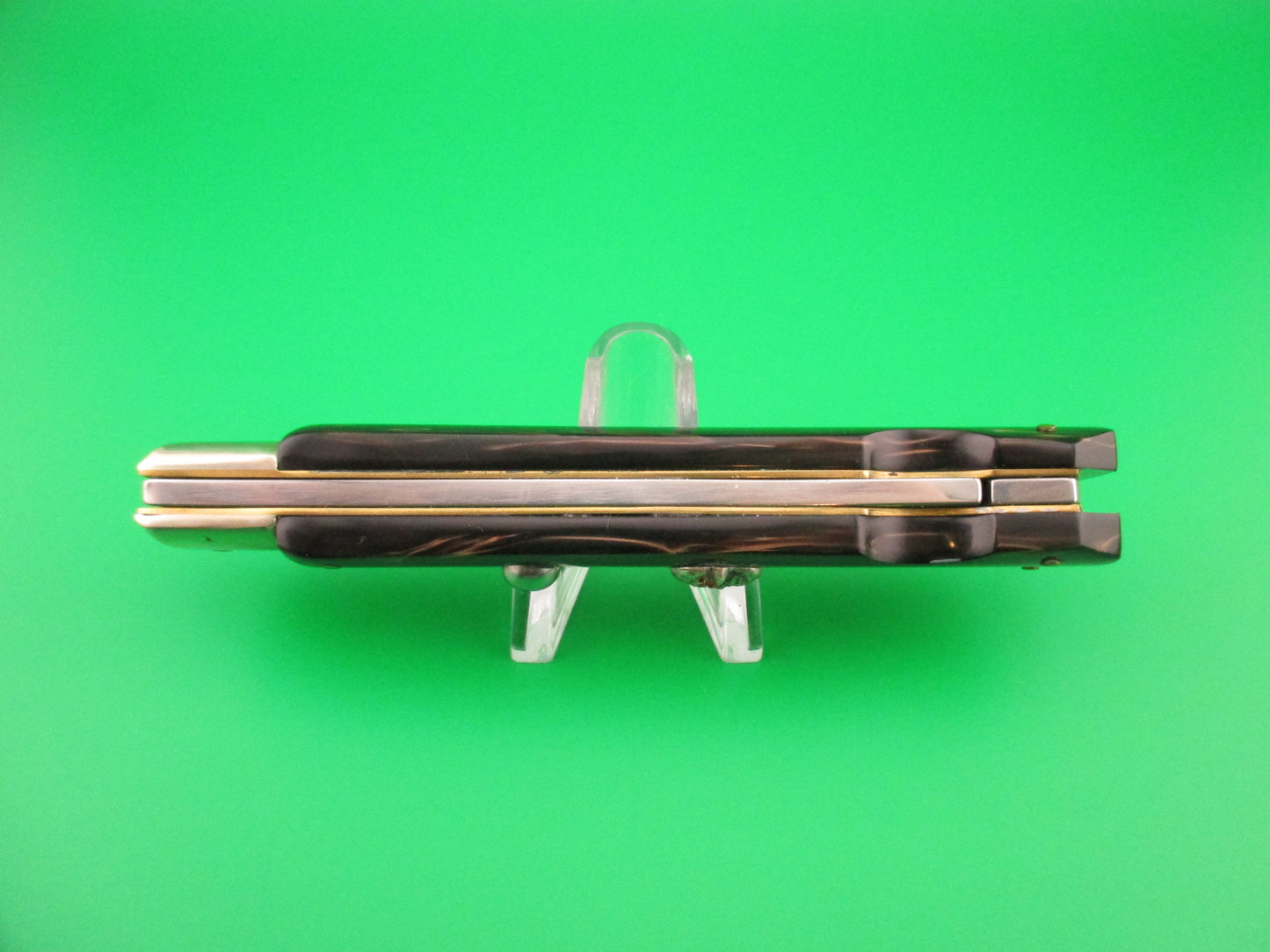 AGA CAMPOLIN MANIAGO ITALY 23cm Italian Swing Guard Dagger w Skull automatic