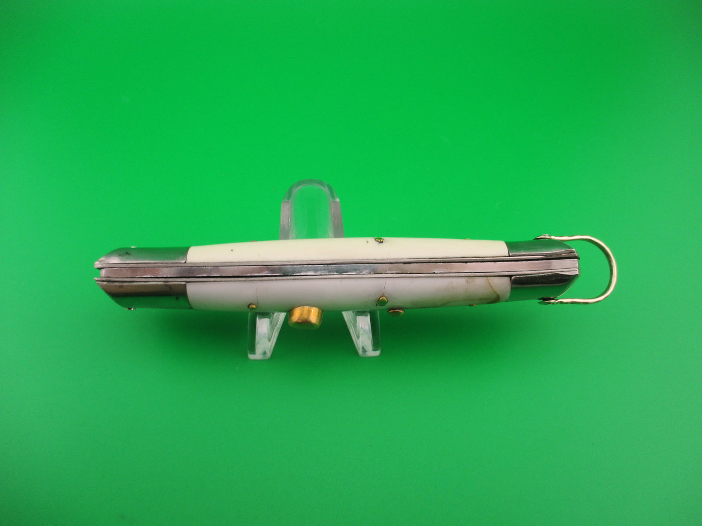 Rizzuto Estileto Milano Vintage 22cm Japanese White Swing Guard switchblade