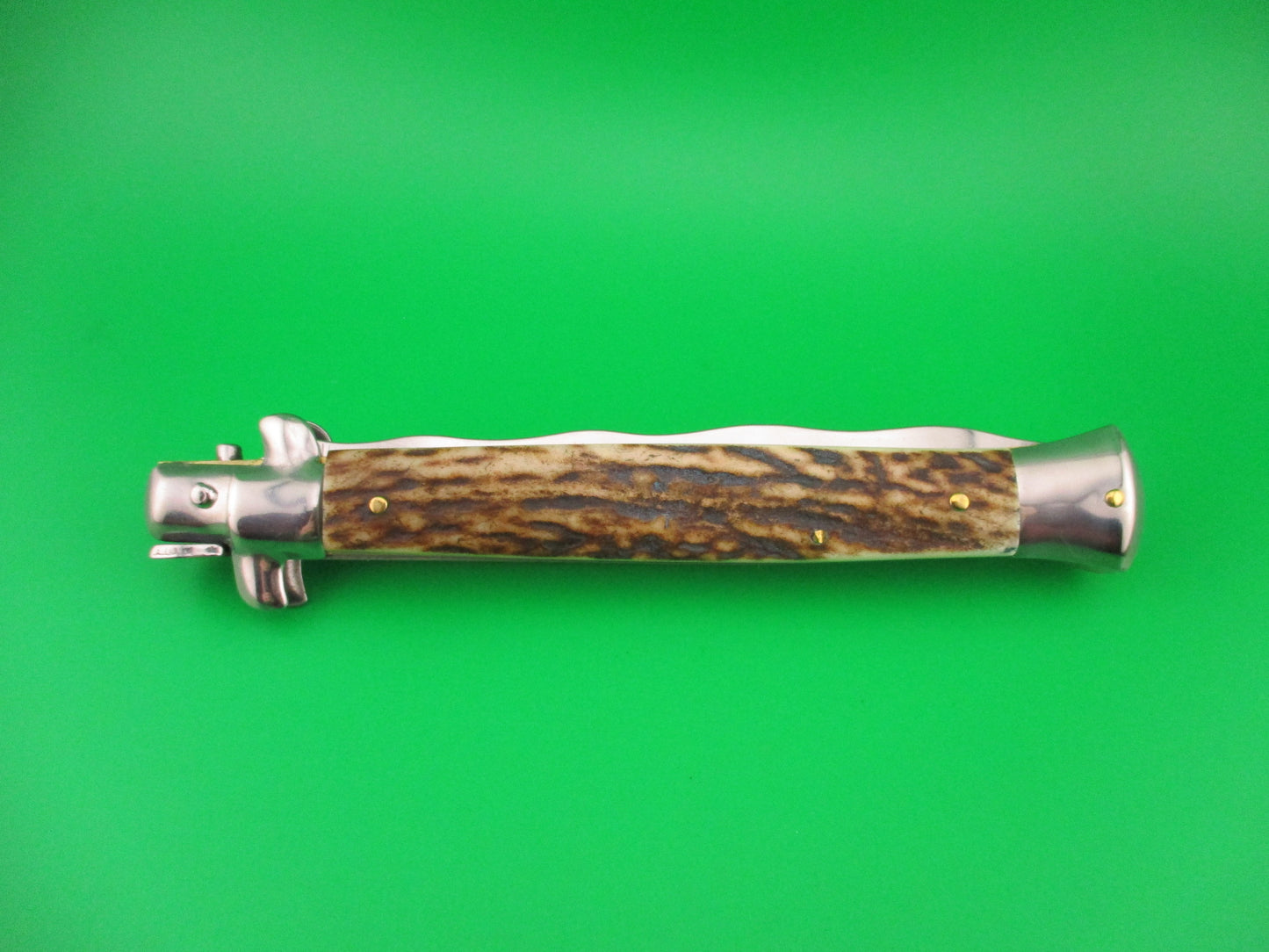STILETTO ITALY 28cm Italian Stiletto KRIS Stag automatic knife