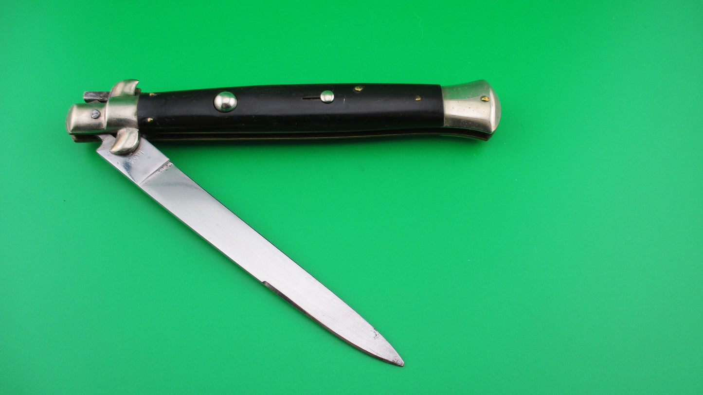 INOX 4 PATENT 27cm Vintage Italian Stiletto BOBC Black automatic knife