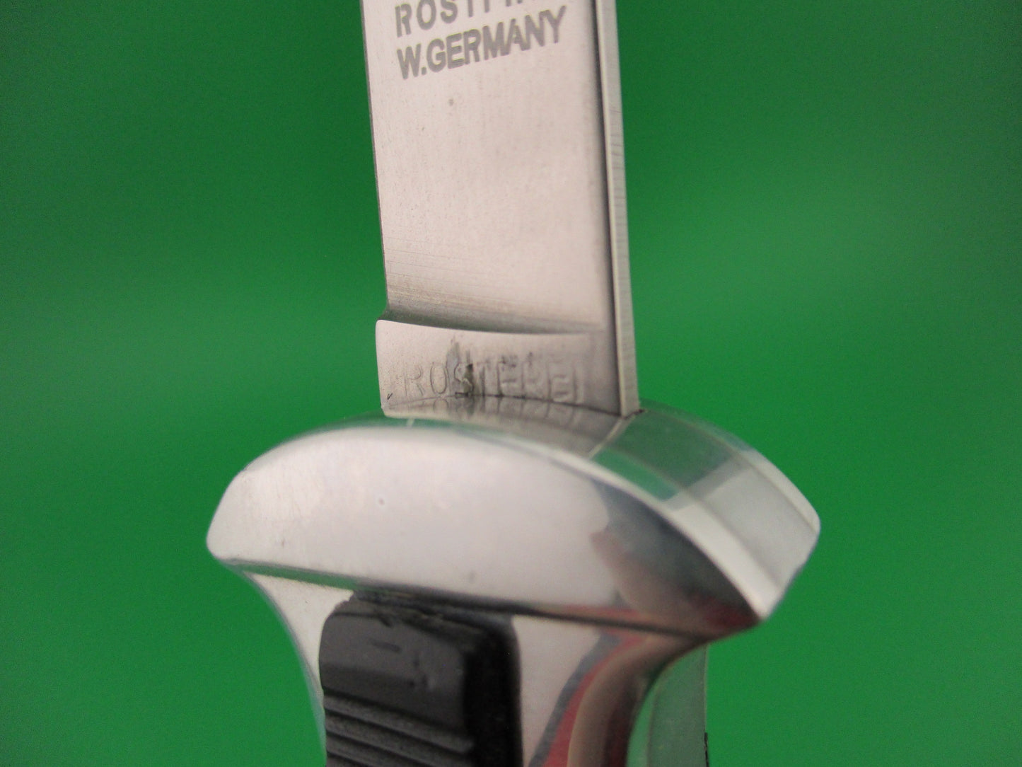 Hubertus SOLINGEN 21cm German OTF DA Black Aluminum West Germany automatic