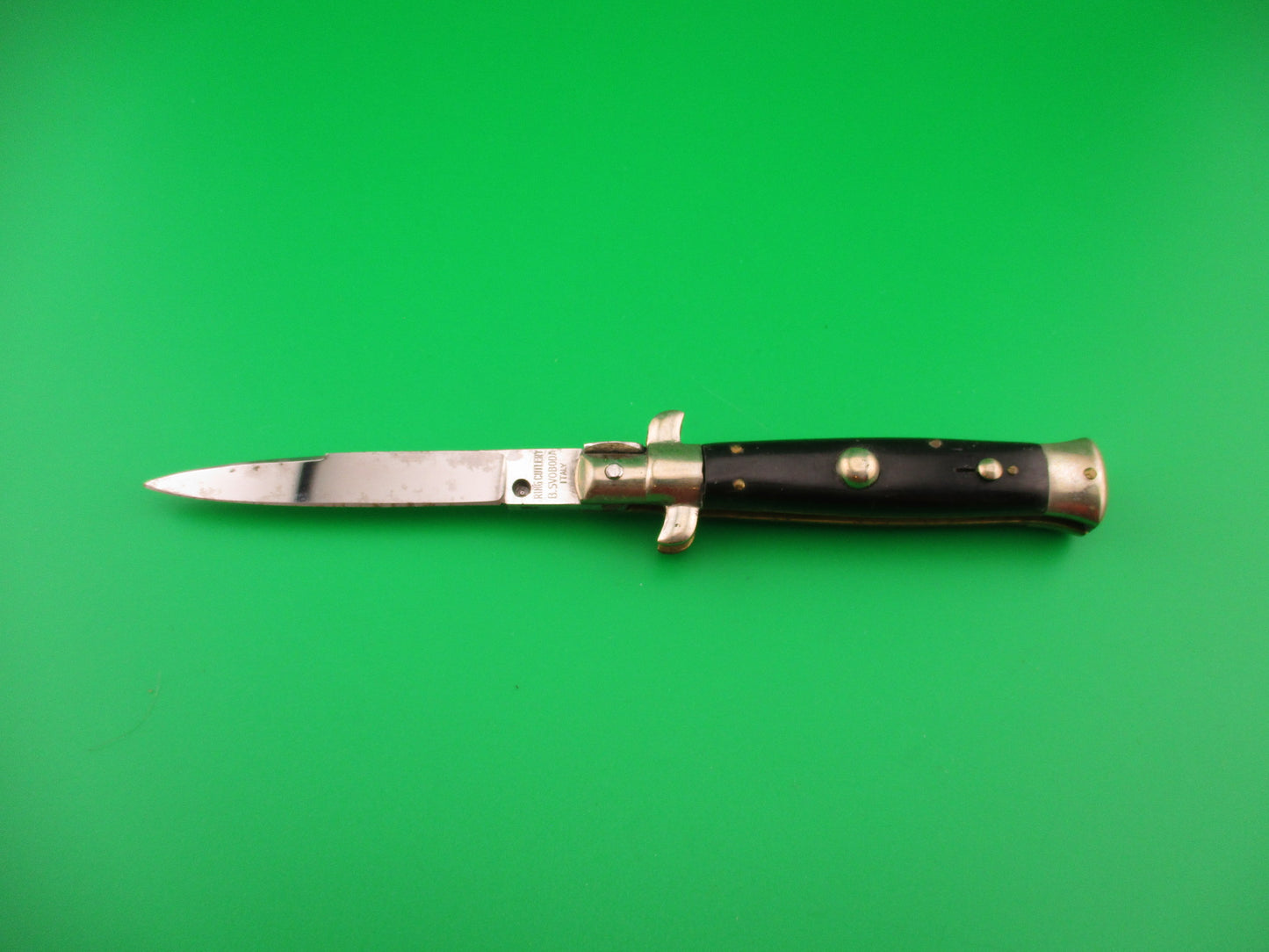 RING CUTLERY B SVOBODA ITALY 16cm Italian Picklock NOS vintage 1950s switchblade