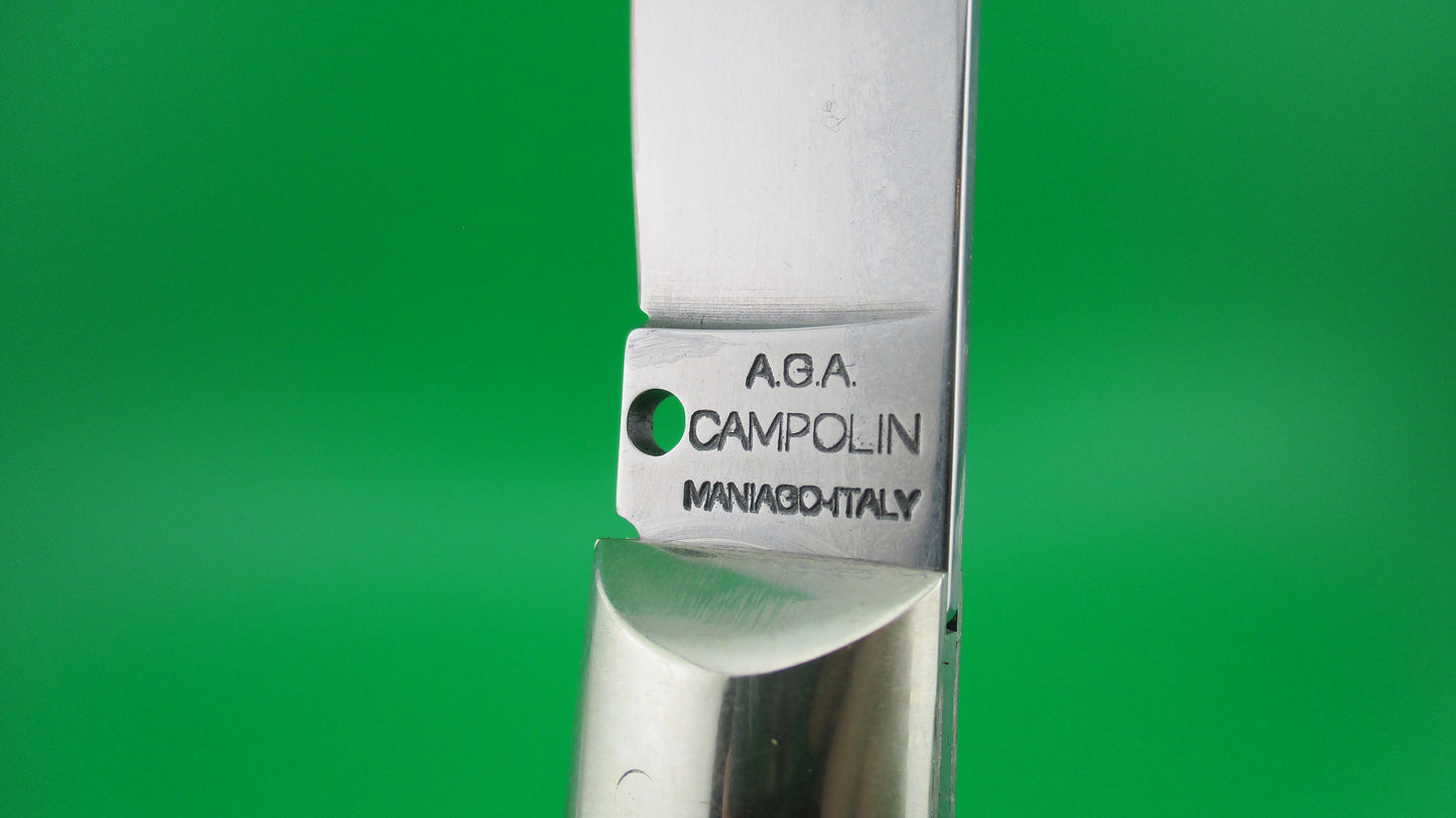 z AGA CAMPOLIN MANIAGO ITALY 21cm Italian Pattada automatic knife