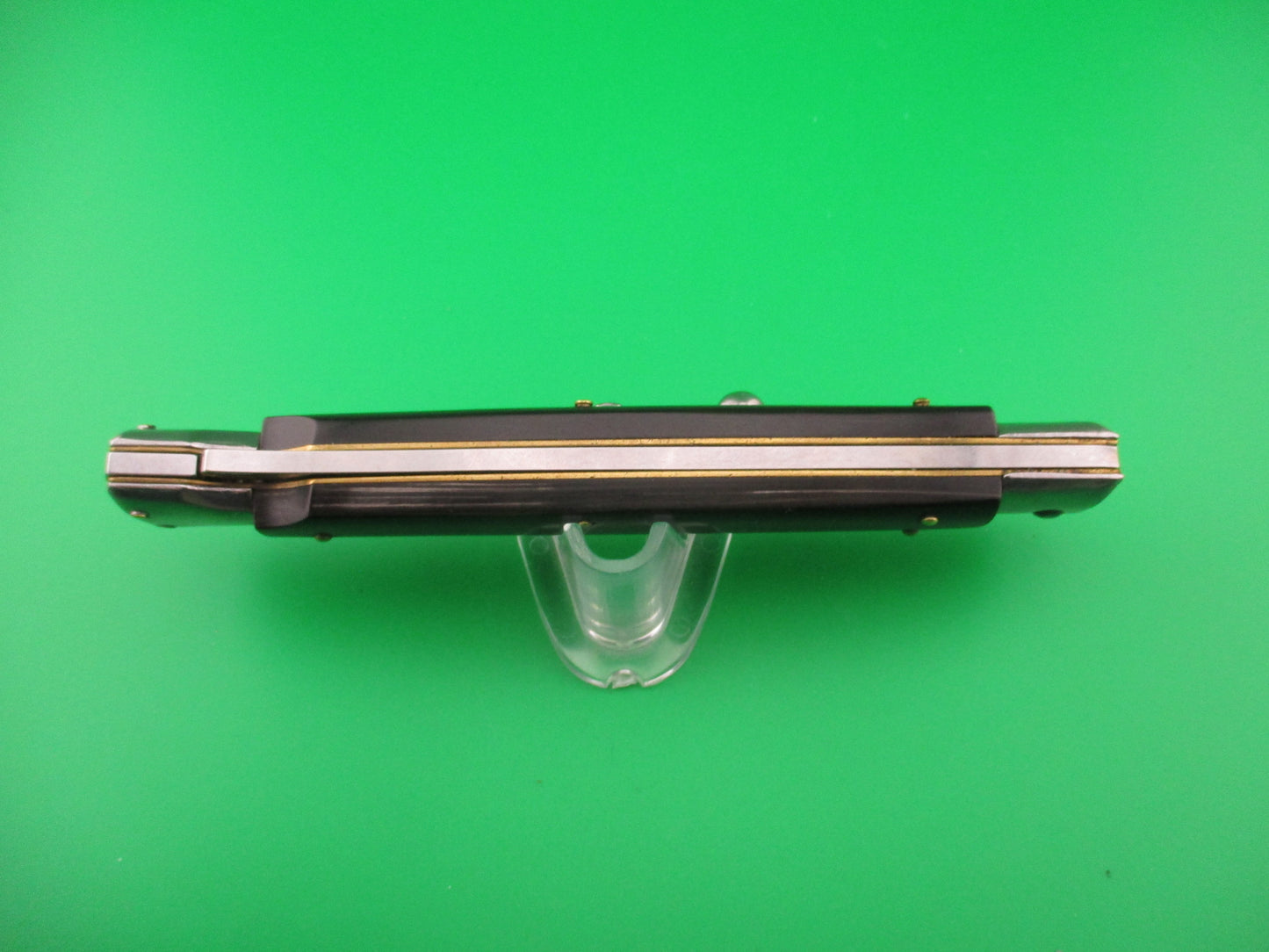 FRANK B ITALY 28cm Italian Swing Guard Dagger Dark Horn automatic knife