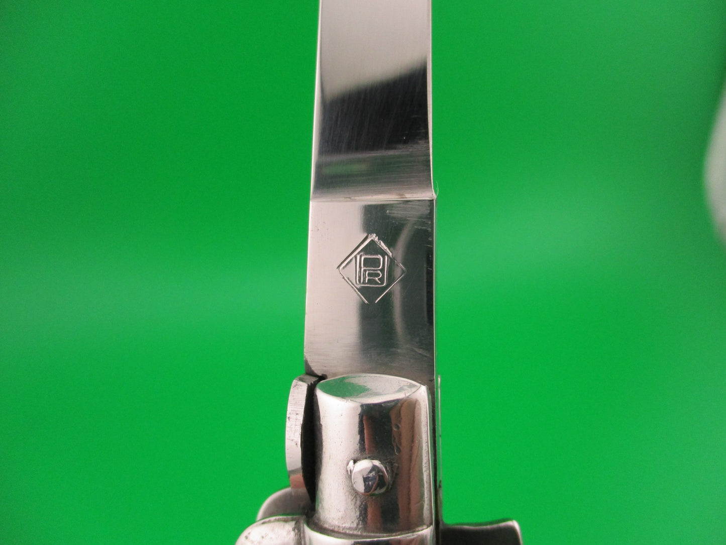 Rostfrei (slant) 20cm Italian Stiletto Stag ROSA ULIANA PRIMO automatic knife