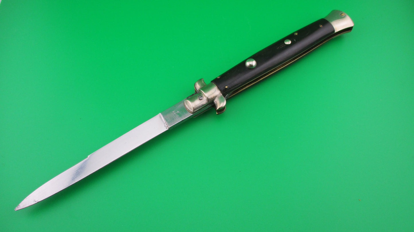 INOX 4 PATENT 27cm Vintage Italian Stiletto BOBC Black automatic knife