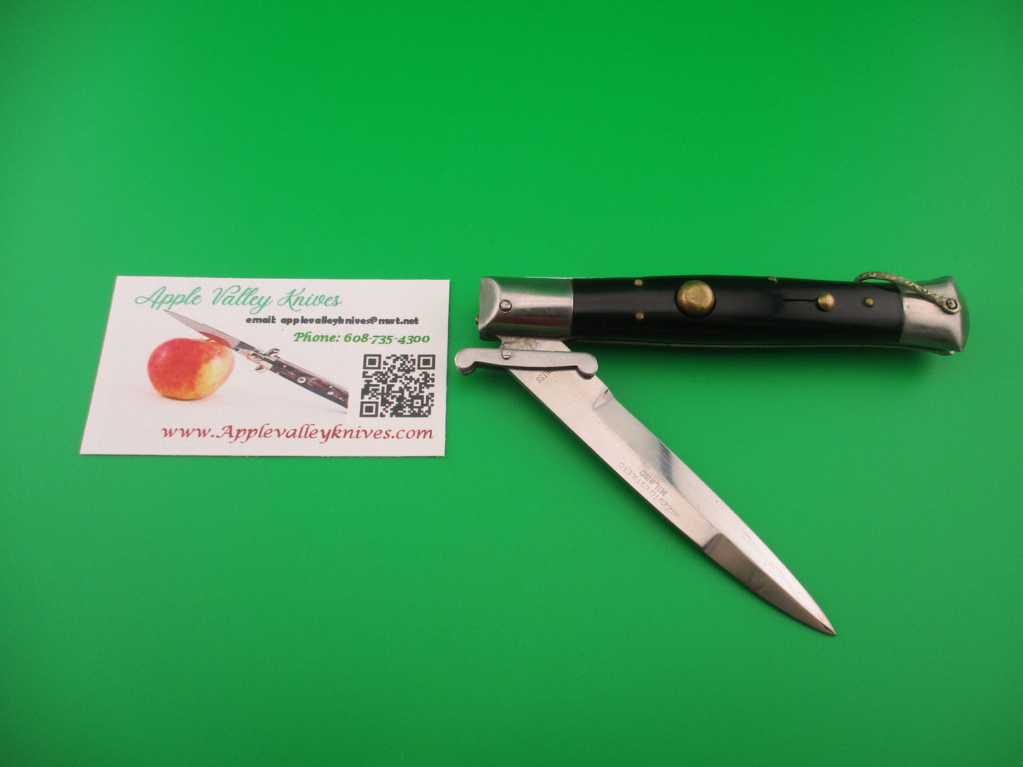 Rizzuto Estileto Milano 22cm Japanese vintage swing guard 9 inch automatic knife