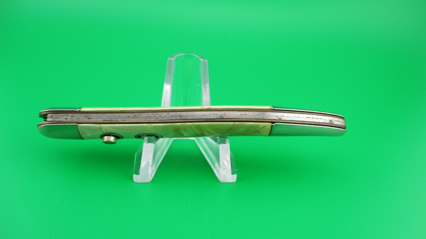 Hammer Brand Imperial Toothpick Fisherman's Switchblade knife w/ Scaler blade