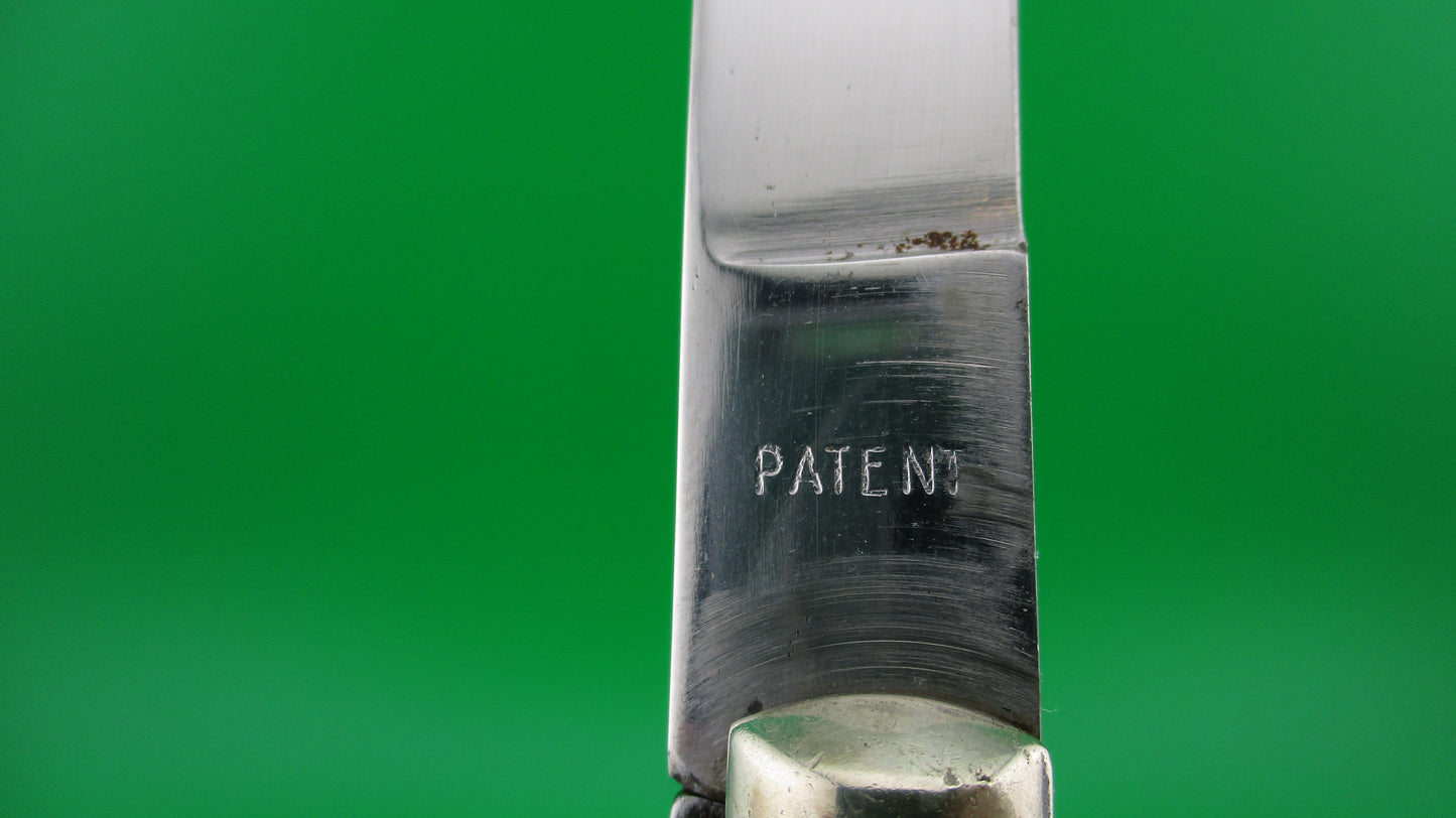 INOX 4 PATENT 27cm Vintage Italian Stiletto BOBC Black automatic knife
