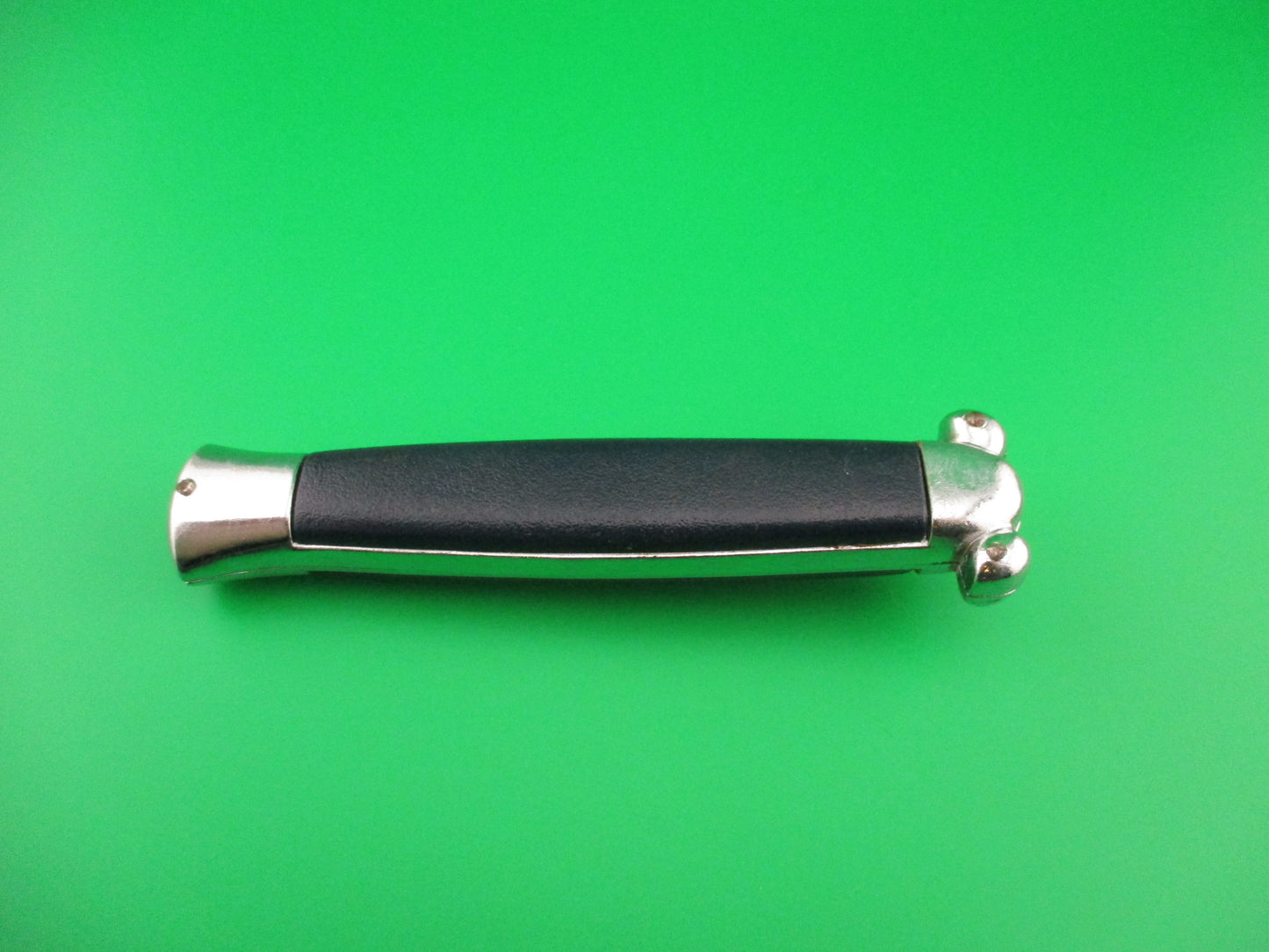STAINLESS STEEL 21cm RARE Blue Super Automatic OTF DA vintage switchblade knife