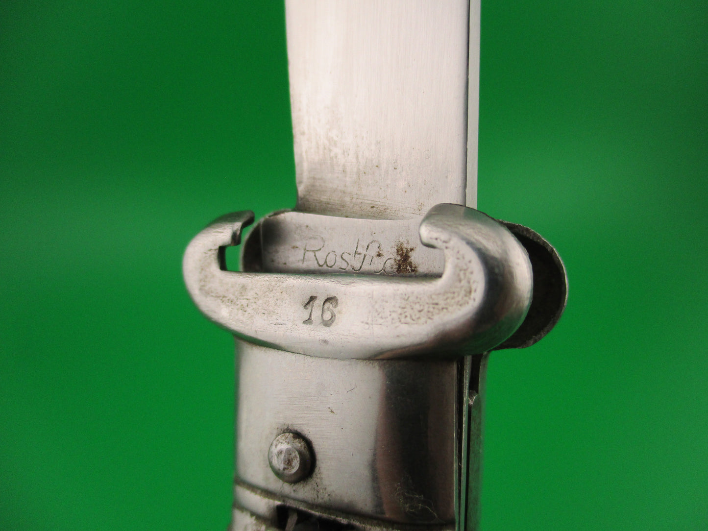 Rostfrei 20cm Italian Shell Puller Stag Lever Johnny Cade style switchblade