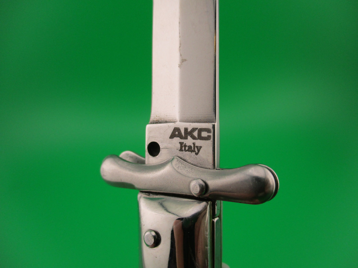z AKC ITALY 19cm Italian Medici Swing Guard Pearlex automatic knife