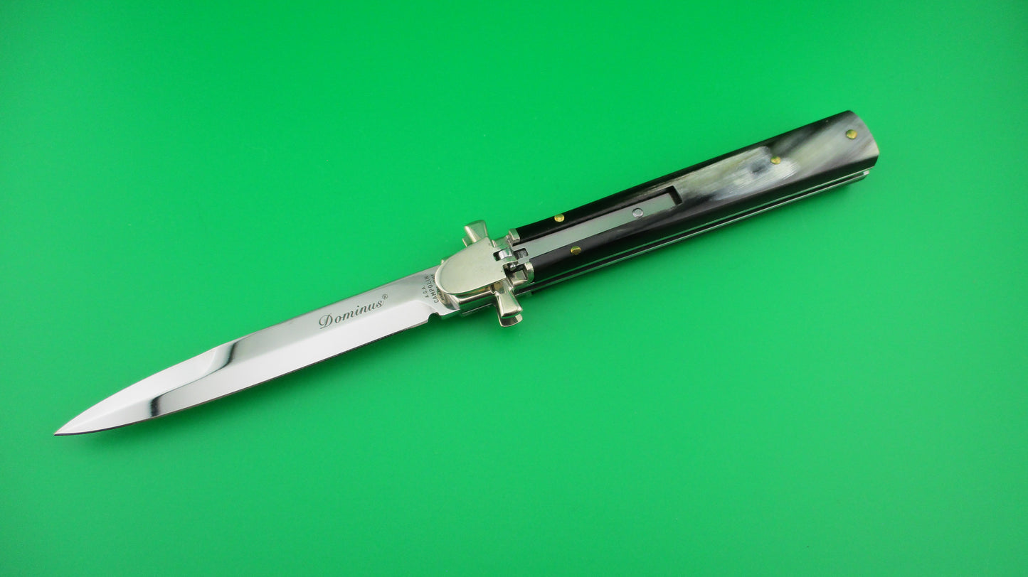 z AGA CAMPOLIN 23cm Dominus Italian Lever release automatic knife NIB