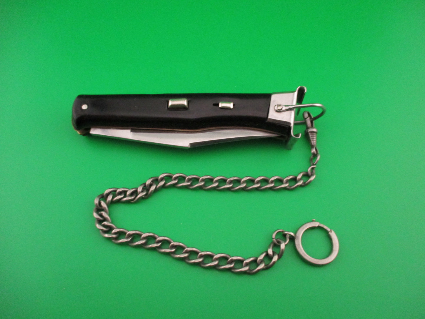 VIRGINIA INOX 20cm Vintage Italian Shell Puller PATENT automatic knife