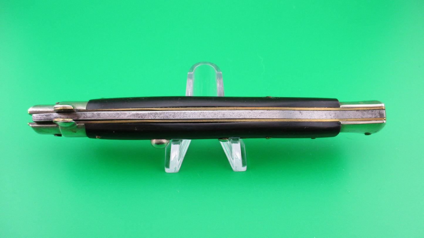 INOX 4 PATENT 27cm Vintage Italian Stiletto BOBC Black automatic knife
