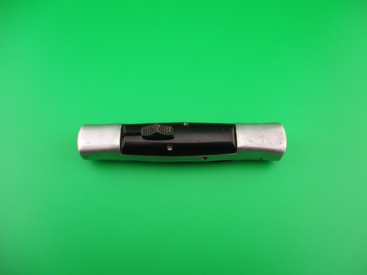 Spanish Lightning 18cm OTF DA Black & aluminum vintage automatic knife