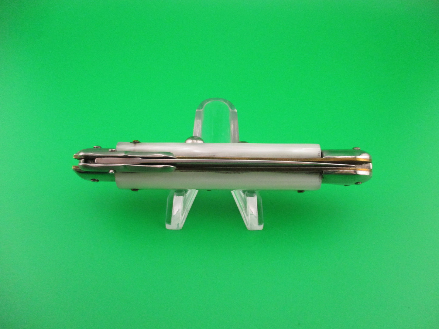 z AKC ITALY 19cm Italian Medici Swing Guard Pearlex automatic knife