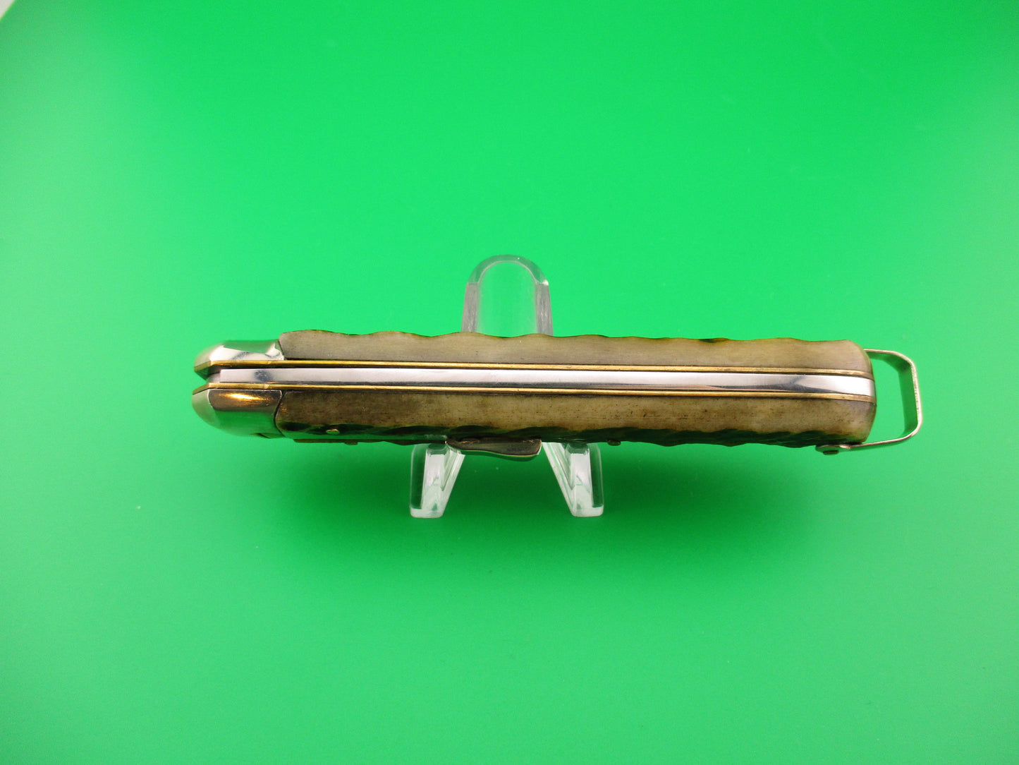 INOX 247 BREVETE 21cm French Couteau Jigged bone vintage automatic knife