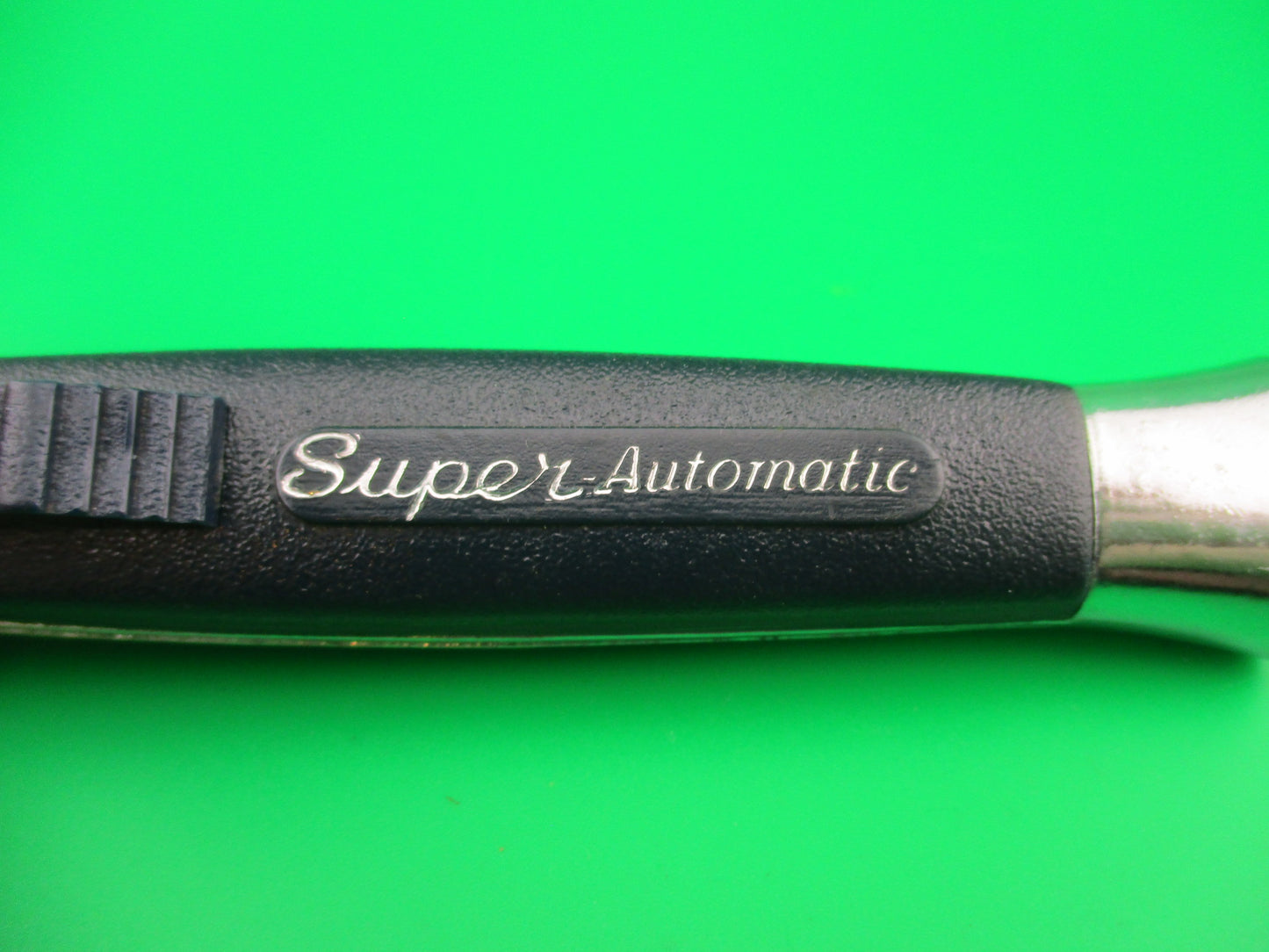 STAINLESS STEEL 21cm RARE Blue Super Automatic OTF DA vintage switchblade knife