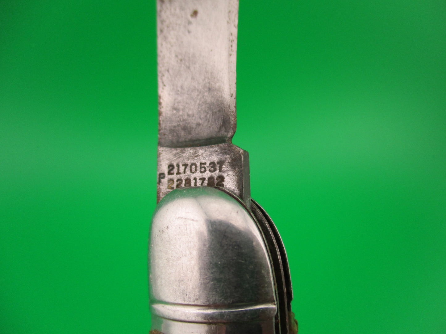 Hammer Brand Utility Jack 1950s Automatic knife with Art by George Ahgupuk