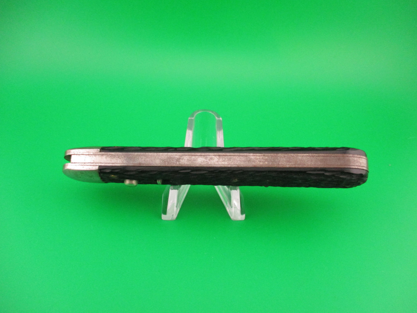 z Schrade Walden 153 Hunters Pride Folding guard switchblade knife with etch