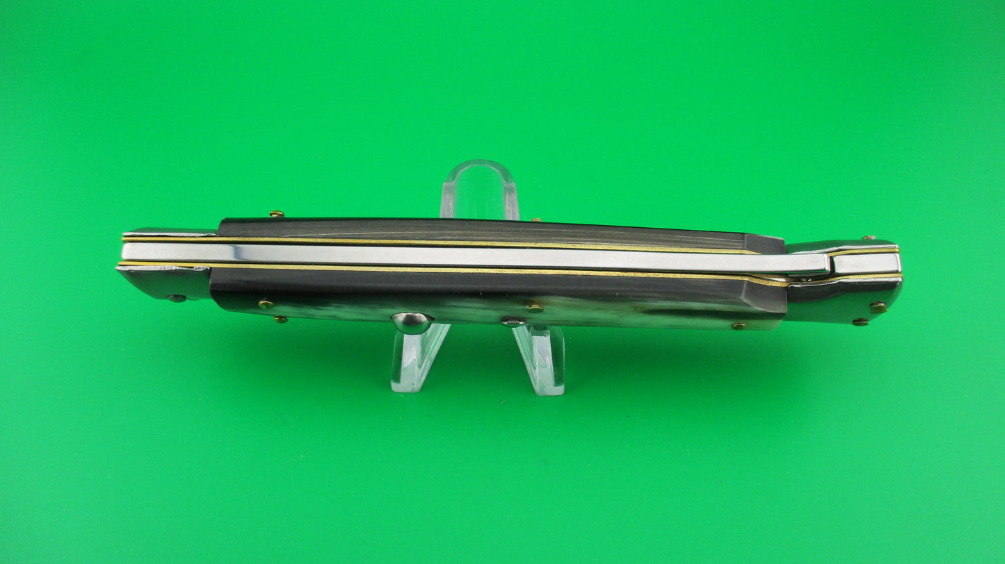 FRANK B 28cm Italian Swing Guard horn automatic knife like new