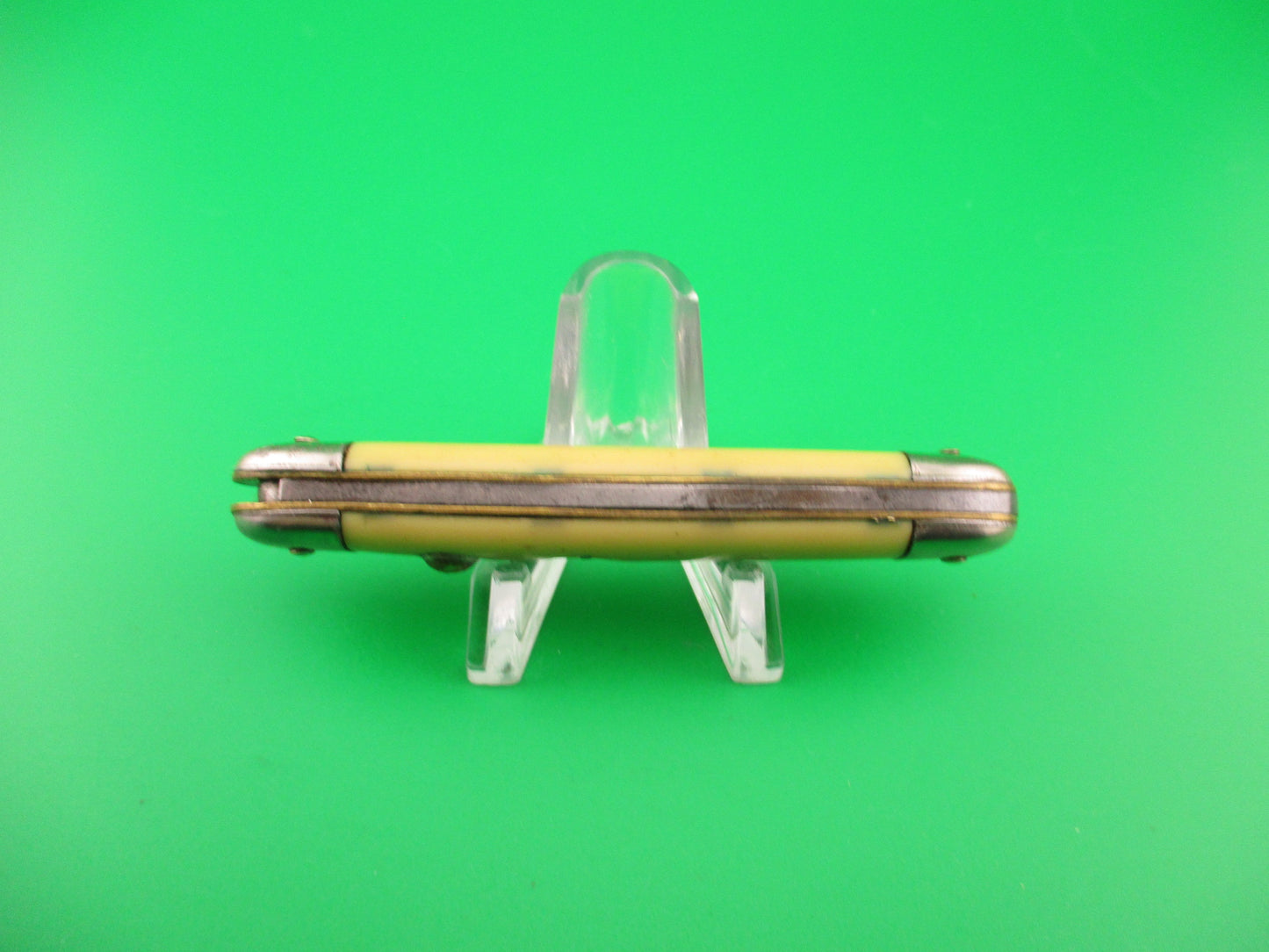 Colonial SHUR-SNAP Cigar Jack Cream Saber clip blade automatic knife