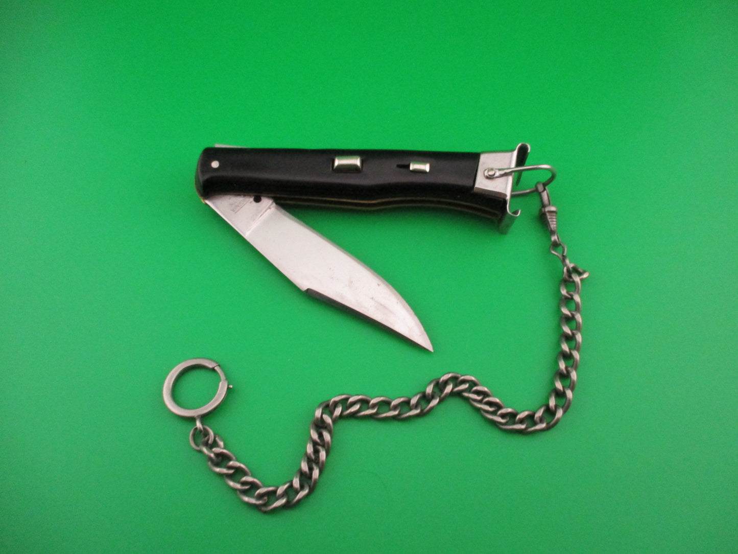 VIRGINIA INOX 20cm Vintage Italian Shell Puller PATENT automatic knife